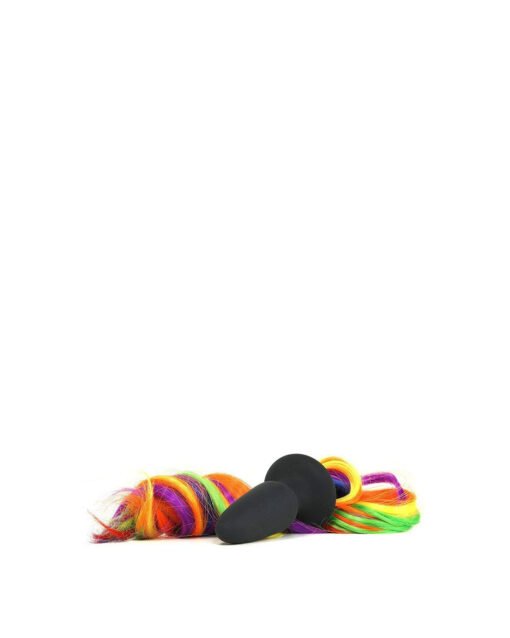 Unicorn Tails Rainbow Butt Plug