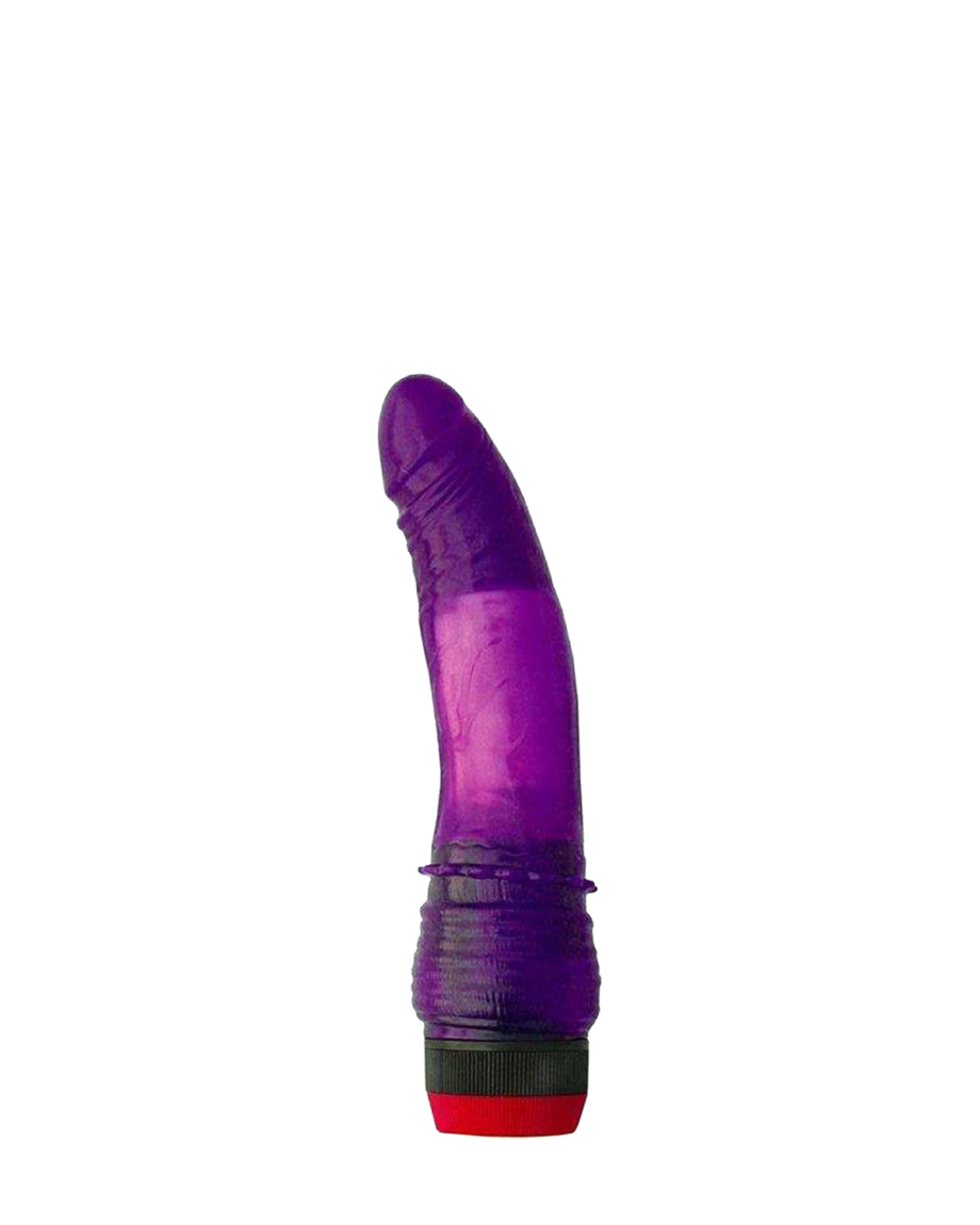 Caribbean #4 Purple Jelly Vibrator
