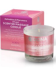 DONA Blushing Berry Massage Candle
