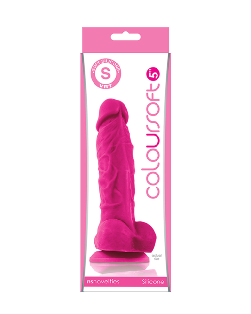 ColourSoft 5-inch Silicone Soft Dildo